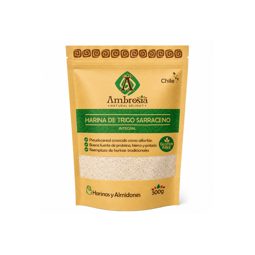 Harina de Trigo Sarraceno (500g) Ambrosía