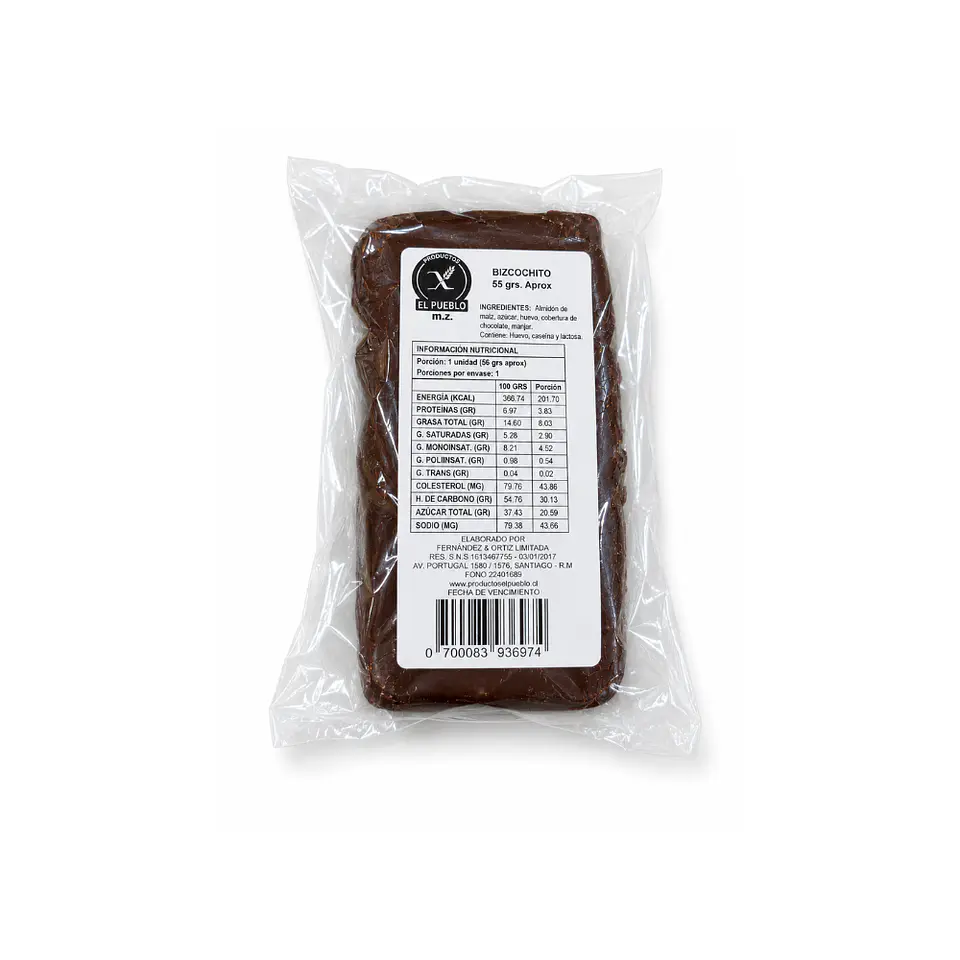 bizcocho sin gluten El Pueblo 2