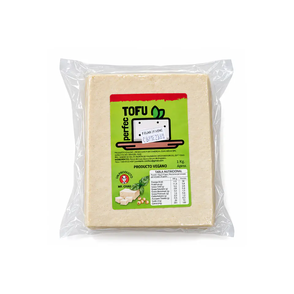 Tofu Firme 1 kilo Perfec Tofu 1