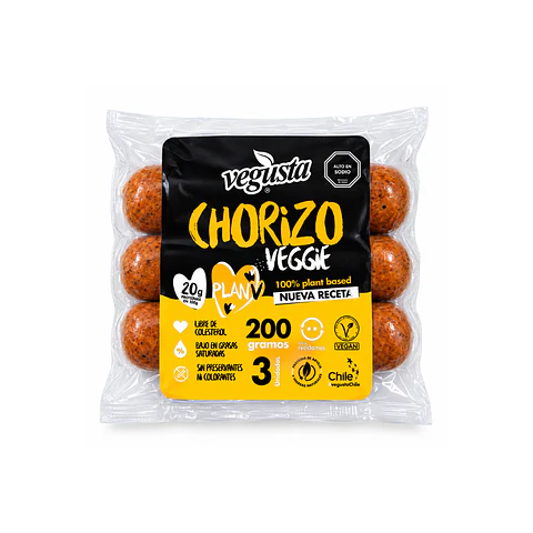 Chorizo Vegusta 200 gr
