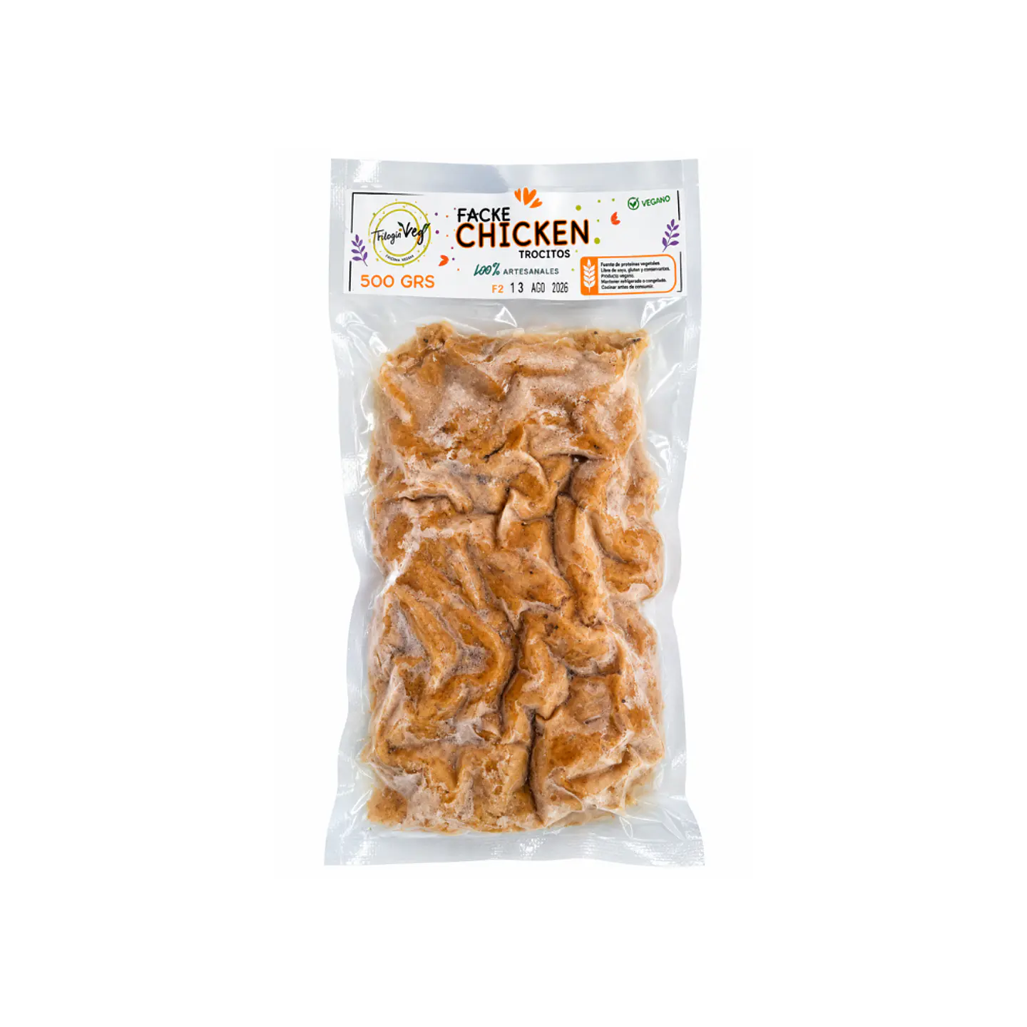 Fake Chicken 500 gr Trilogia veg 1