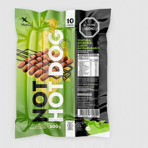 Salchicha  10 unid NOT hot dog