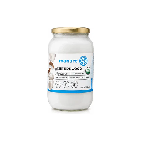 Aceite de Coco Organico con olor - Litro 