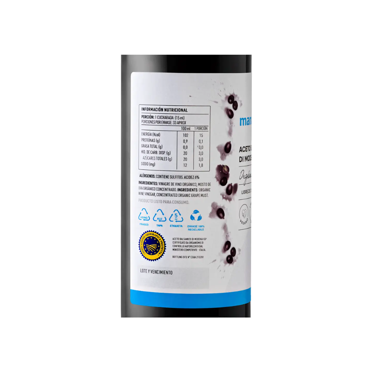 Aceto Balsamico 500ml Manare  2