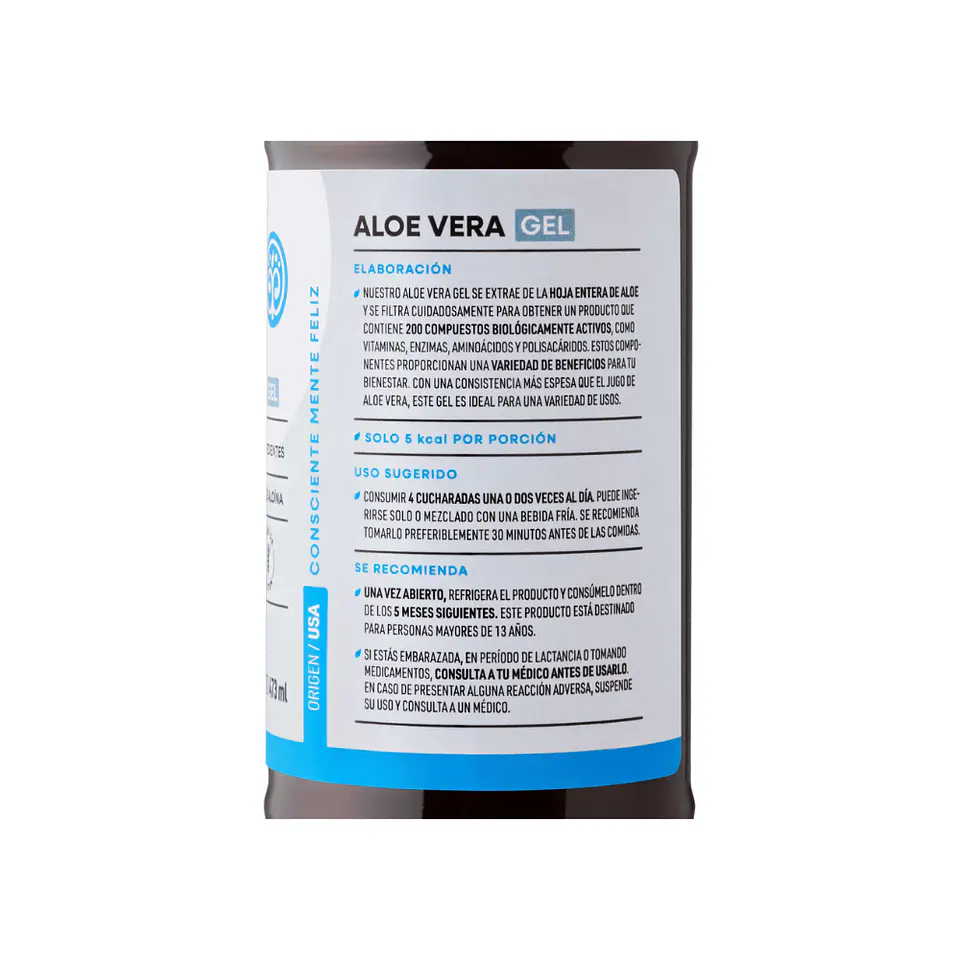 Aloe Vera Gel 473ml Manare 3