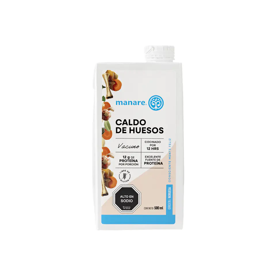 Caldo de hueso 500 ml Manare 1