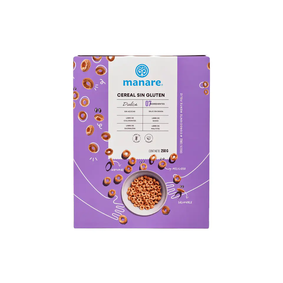 Cereal sin gluten 250 gr  2