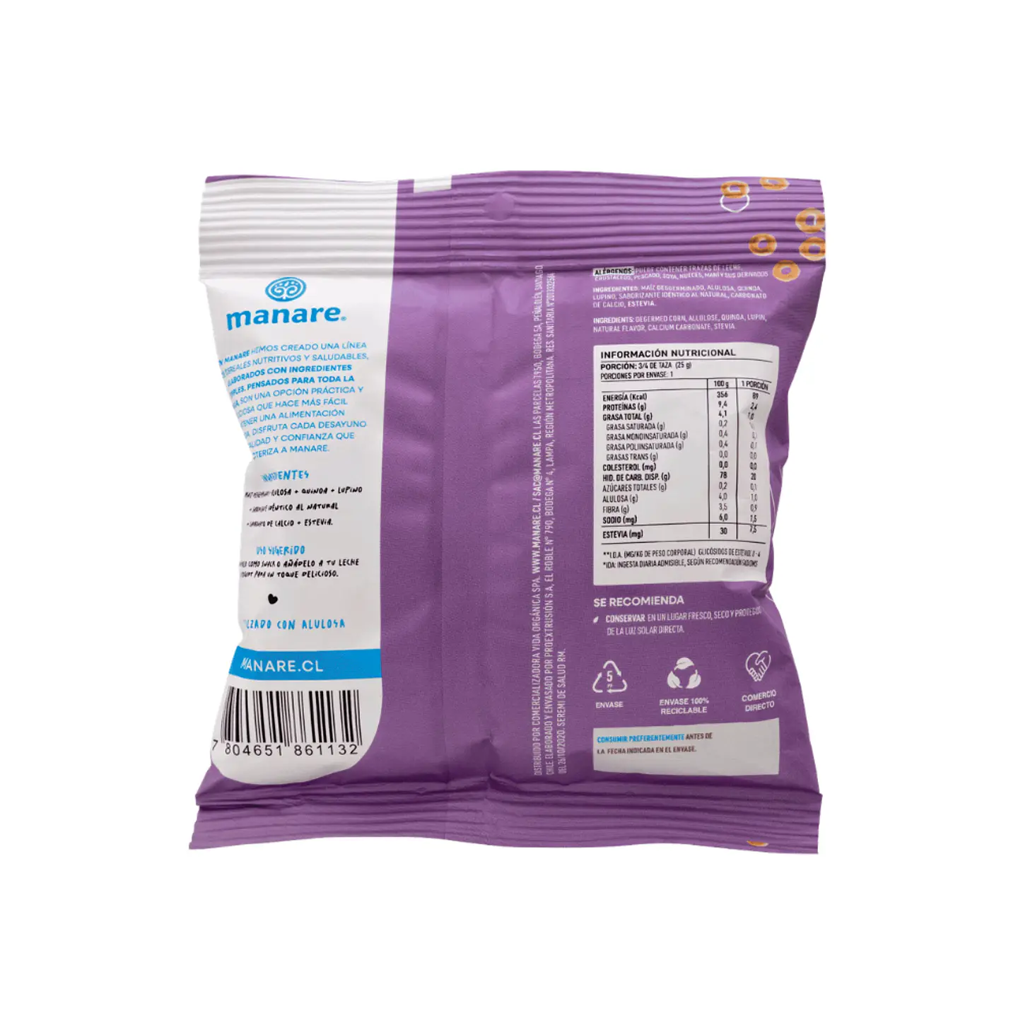 Cereal sin gluten 25 gr  2