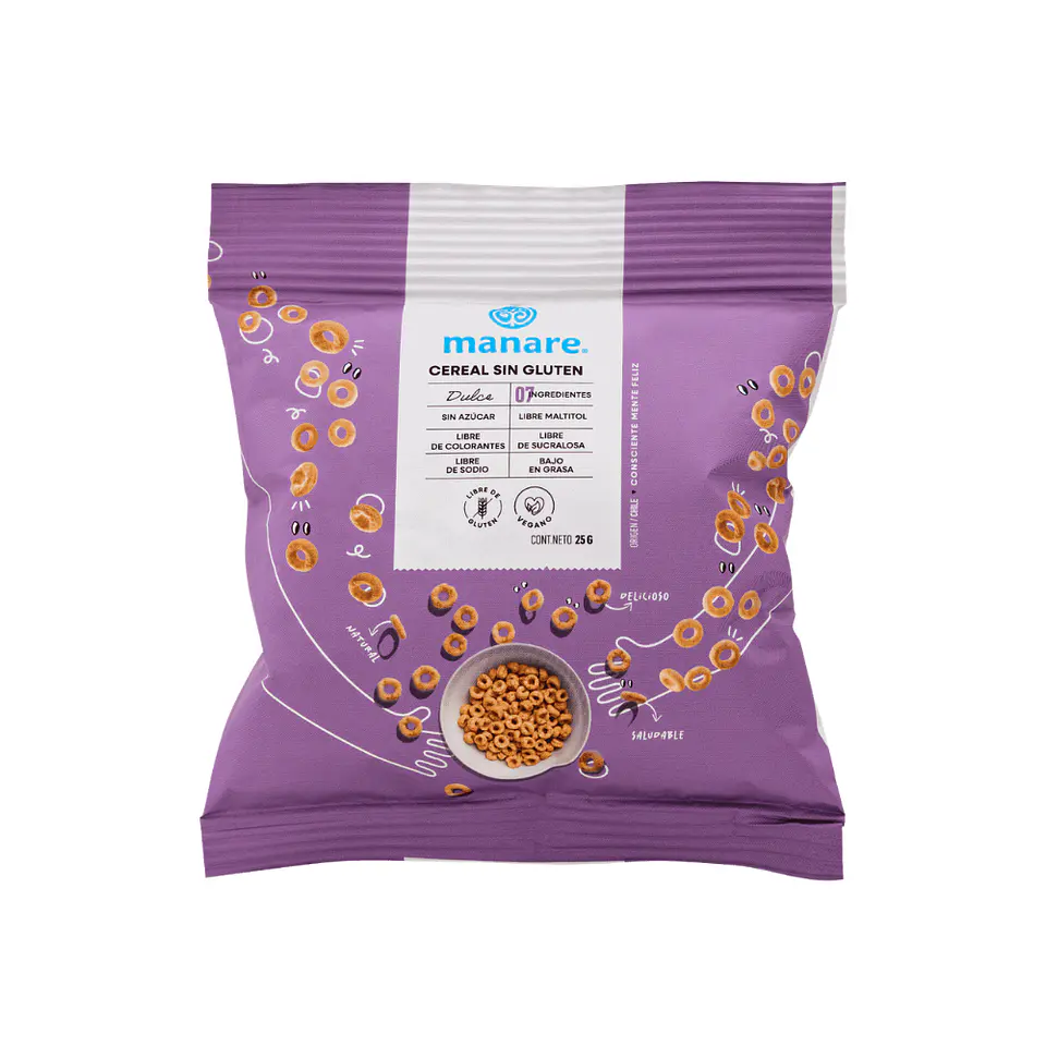Cereal sin gluten 25 gr  1