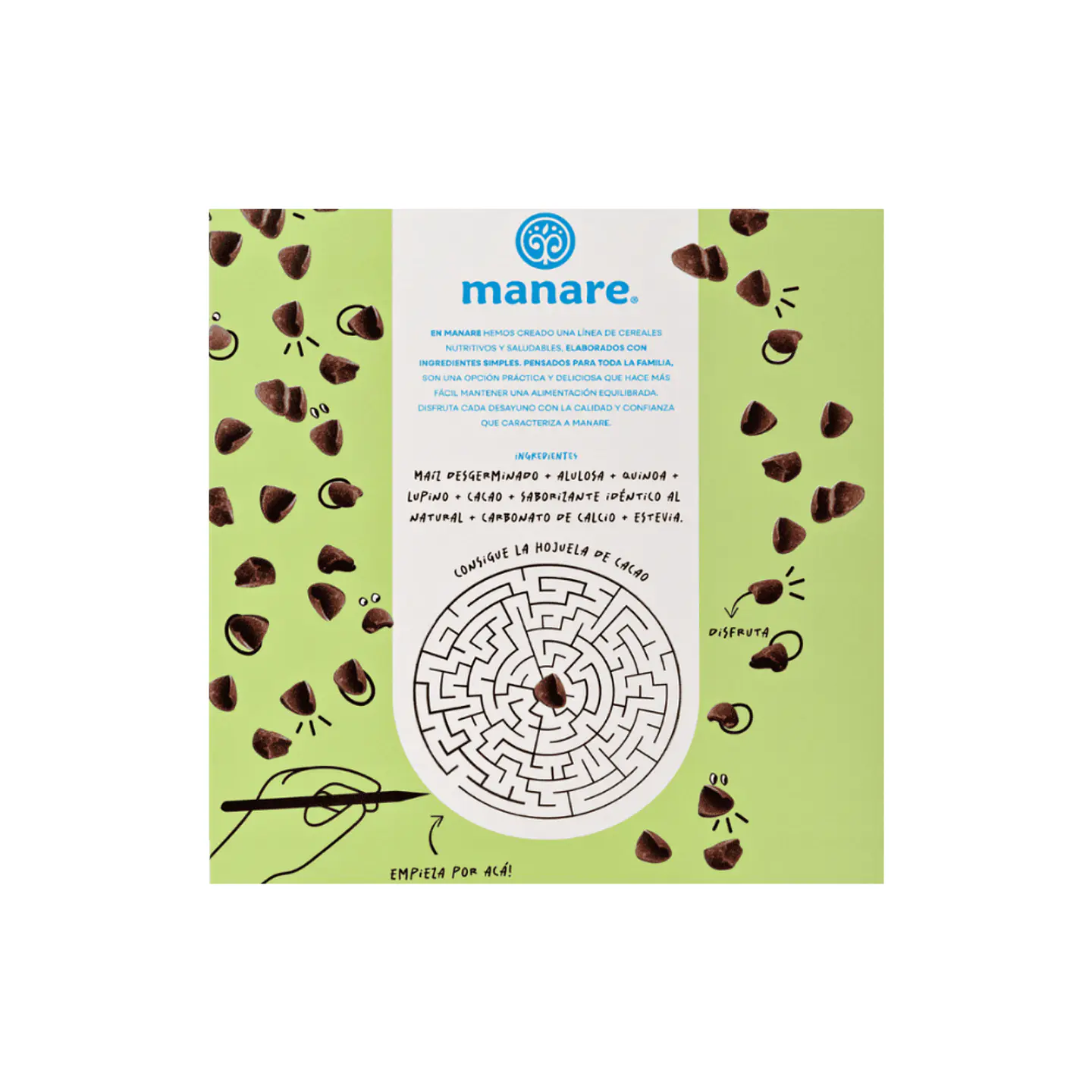 Cereal sin gluten cacao 250 gr  2