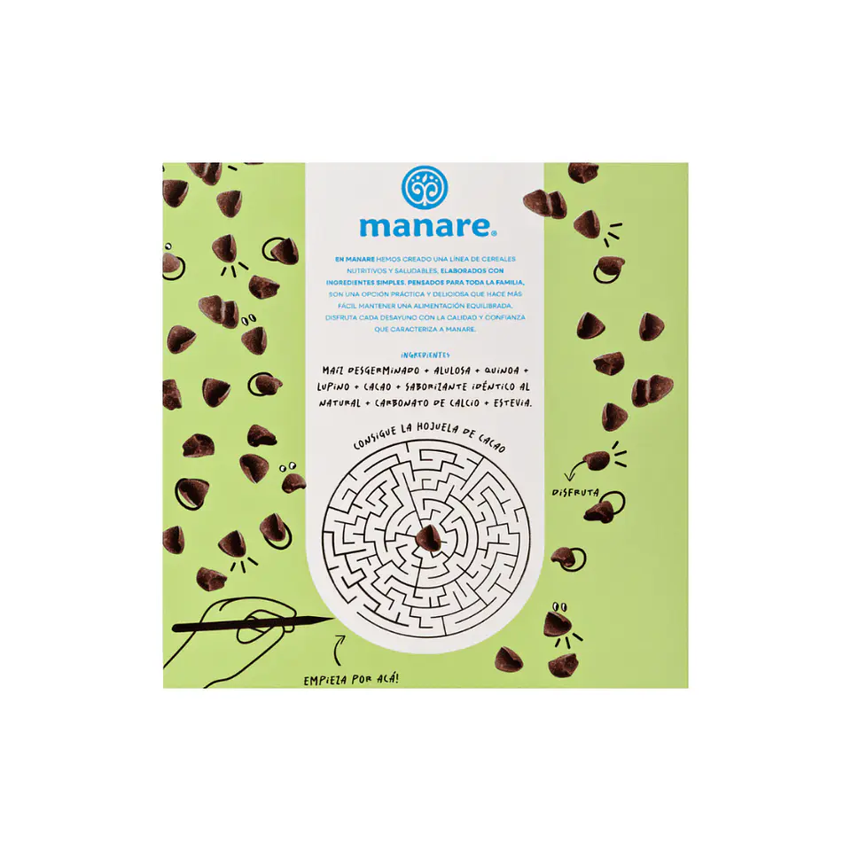 Cereal sin gluten cacao 250 gr  2