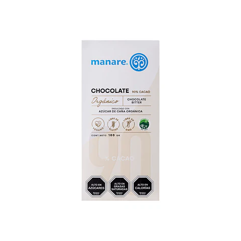 Chocolate 90 % org 100 gr 