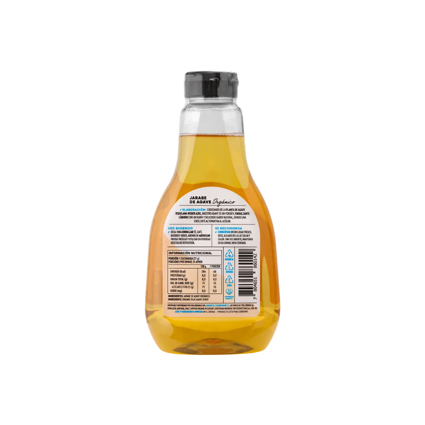 Jarabe de Agave Manare 660gr 2