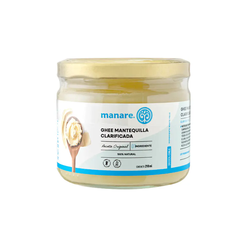Mantequilla Clarificada Ghee 210 gr Manare 1