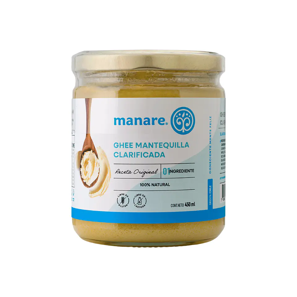 Mantequilla Clarificada Ghee 450 gr manare 1