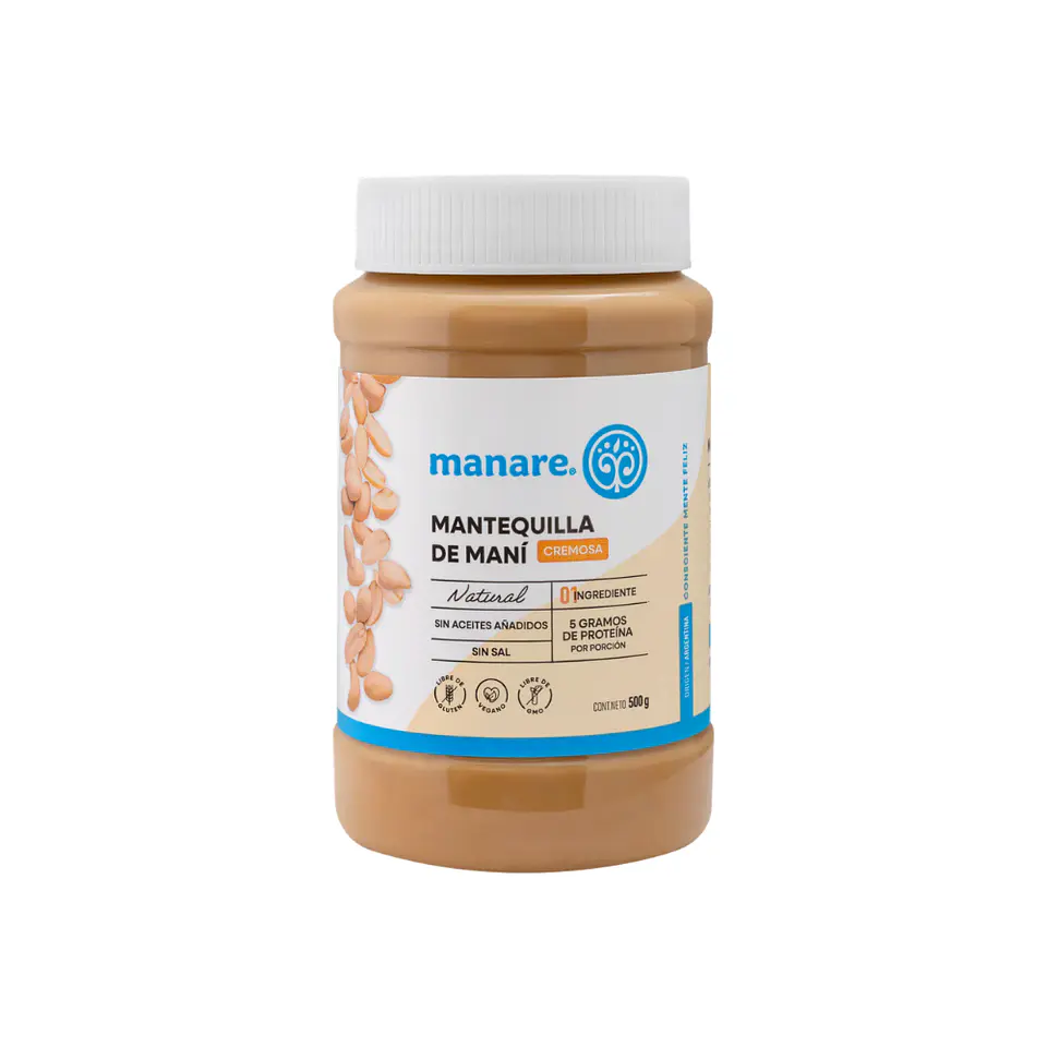 Mantequilla de Maní  500 gr  1