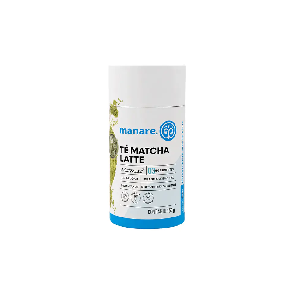 Matcha Latte 150gr Manare 1