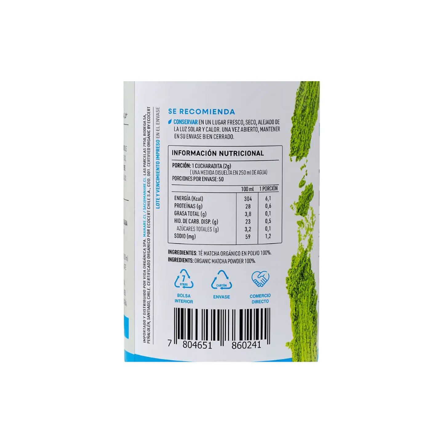 Matcha Organic 100 gr  3