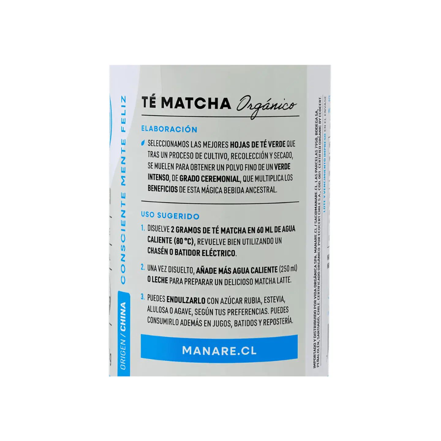 Matcha Organic  50 gr 2