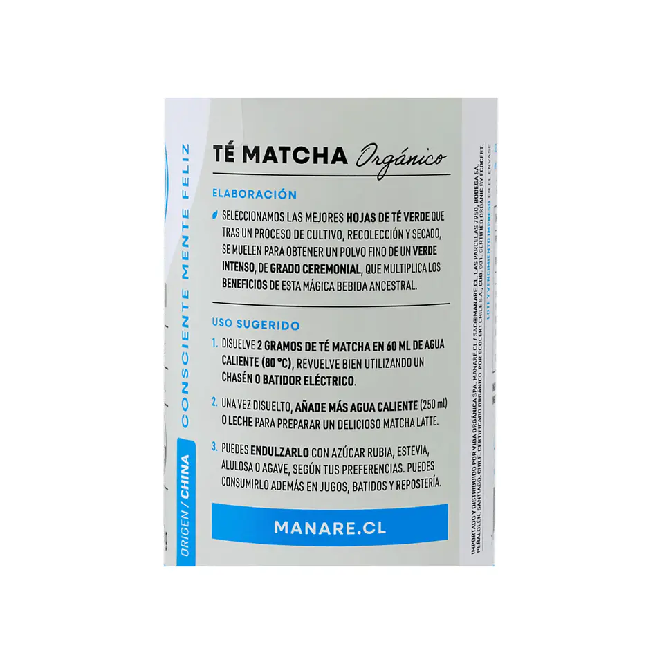 Matcha Organic  50 gr 2