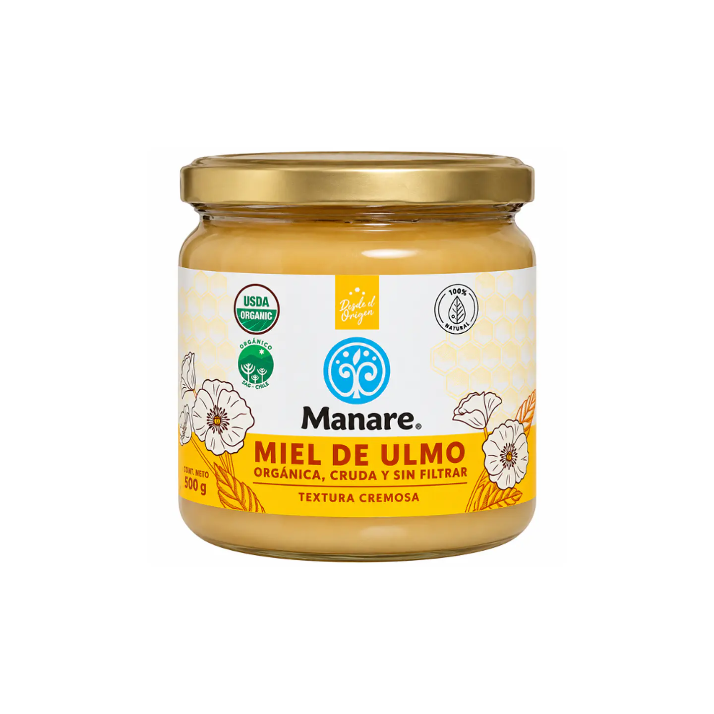 Miel de Ulmo Manare 500 GR 1