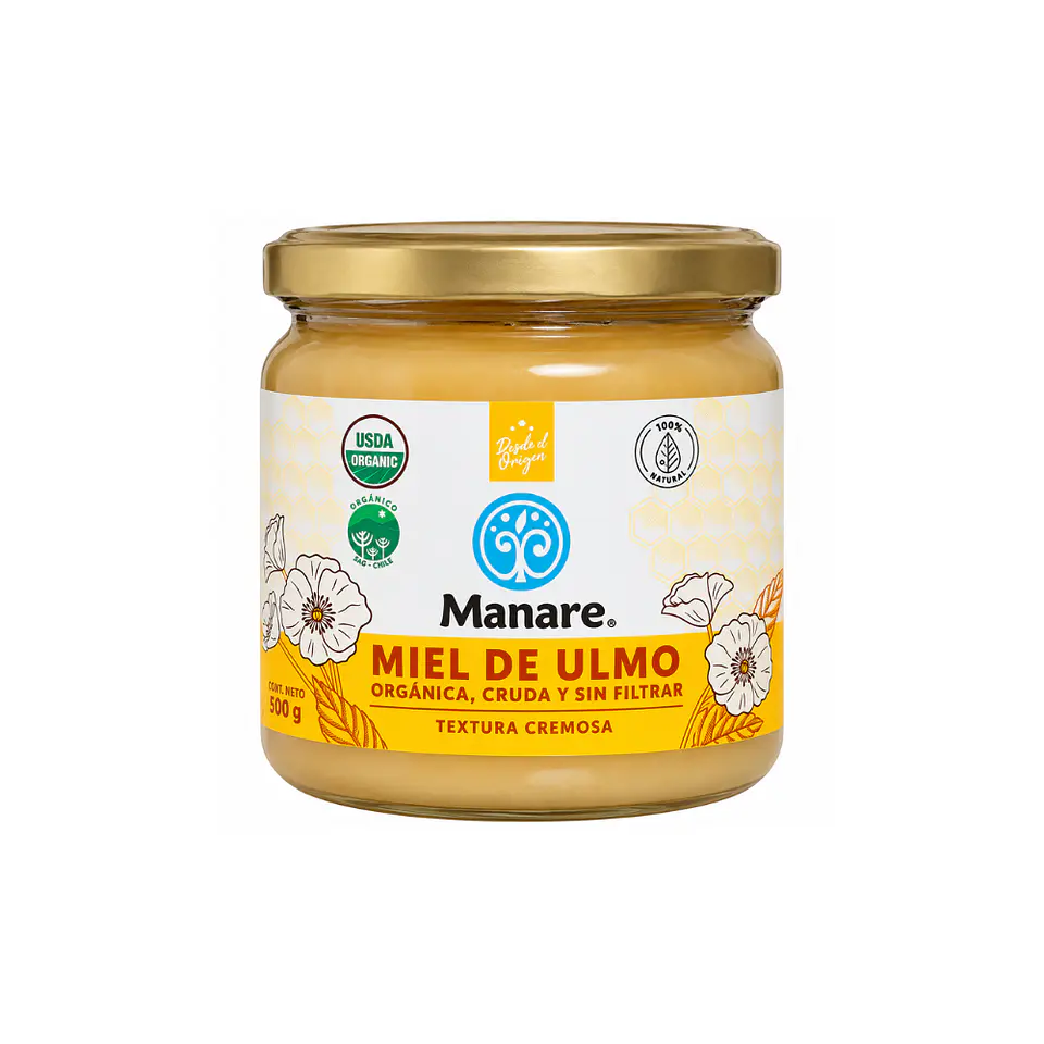 Miel de Ulmo Manare 500 GR 1