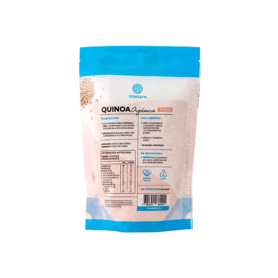 Quinoa blanca org 400 gr  2
