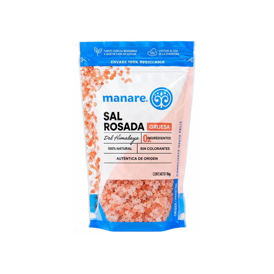 Sal rosada Himalaya Gruesa Kilo 1