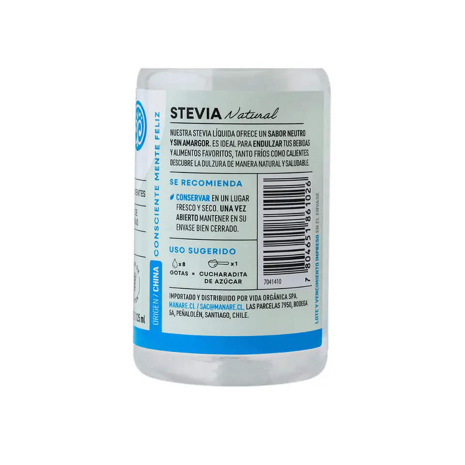 Stevia liquido 125 ml 3