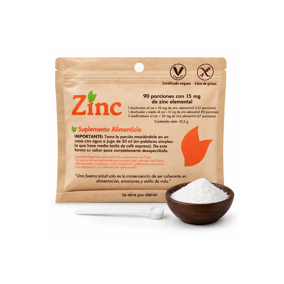 Zinc  90 porc Dulzura Natural 1