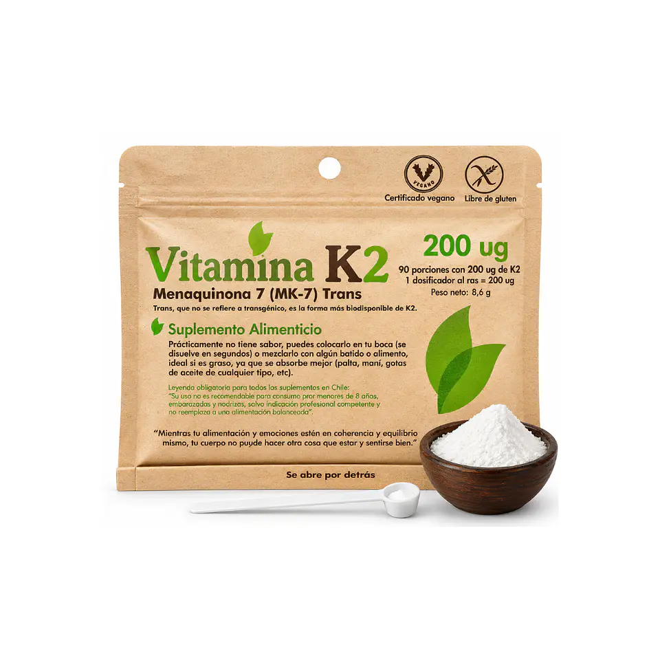 Vitamina K2 90 porc Dulzura Natural 1