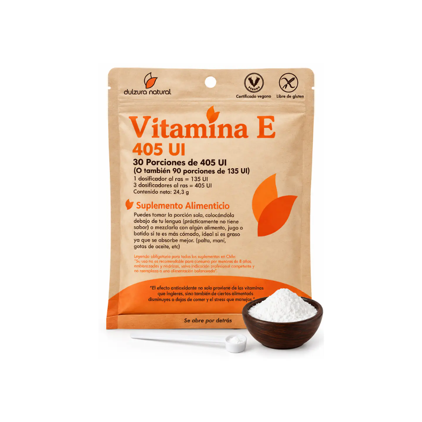 Vitamina E 30 porc  Dulzura Natural 1