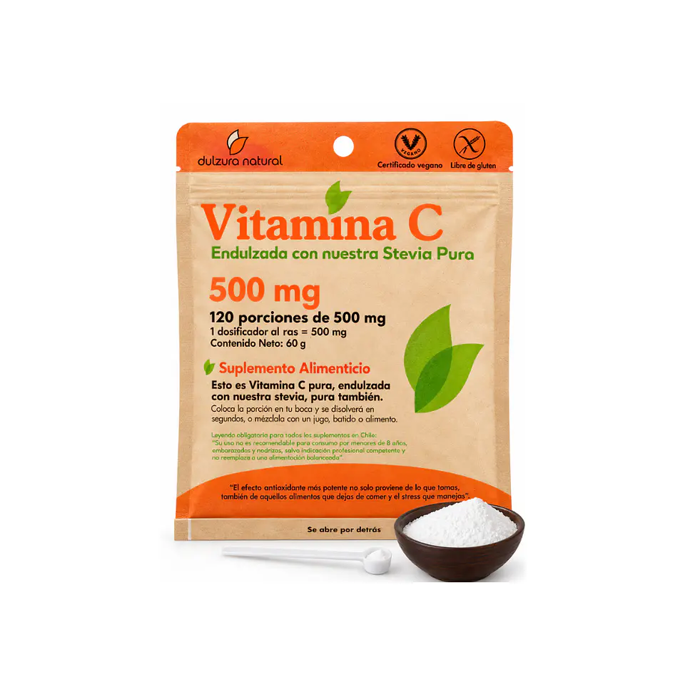 Vitamina C 120 porc Dulzura Natural 1