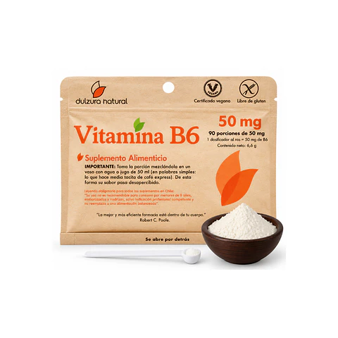 Vitamina B6 90 porc Dulzura Natural
