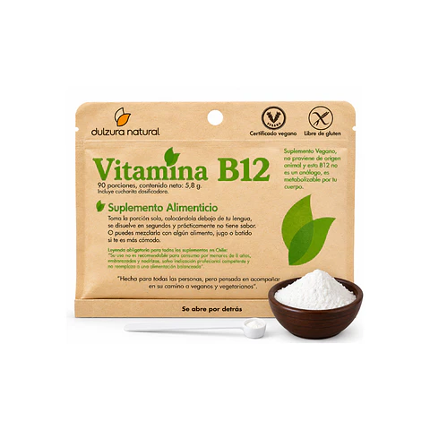 Vitamina B12 90 porc Dulzura Natural