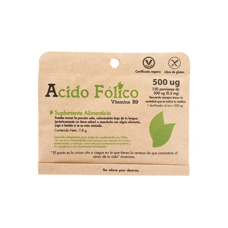 Acido Folico 120 porc  3