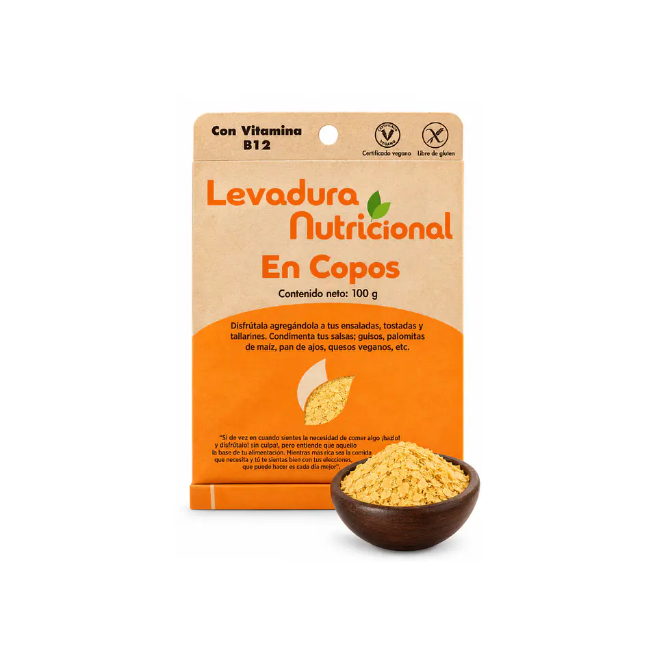 Levadura Nutricional copos 100 gr  1