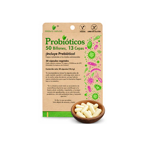 Probiotico 50 billones 13 cepas 