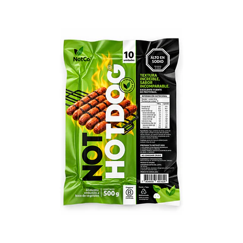 Salchicha  10 unid NOT hot dog