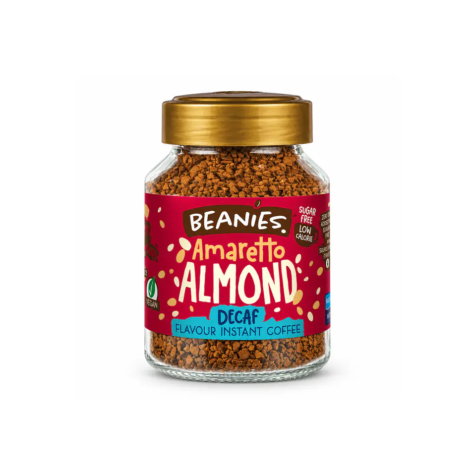 Café amaretto almond descaf Beanies 50 gr 1