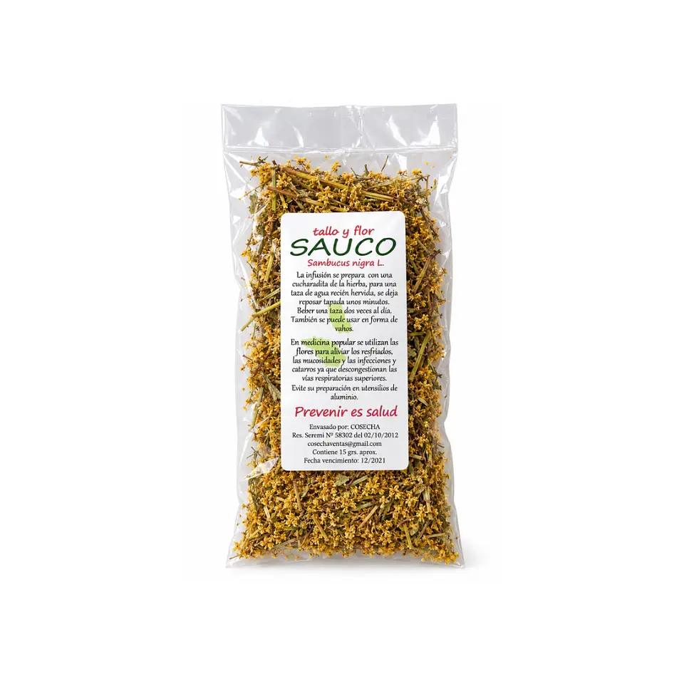 Flor de Sauco, 10 grs. cosecha 1