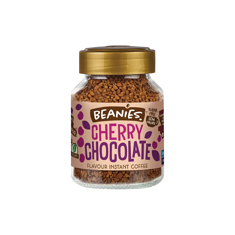 Café Cherry chocolate Beanies 50 gr 1