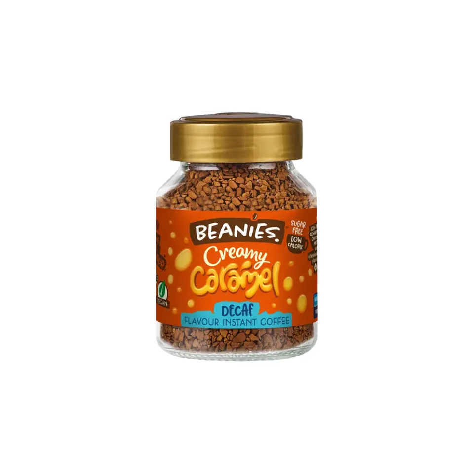 Café Creamy Caramel Decaf Beanies 50 gr 1