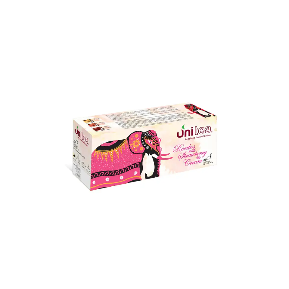 Té Unitea Rooibos Frutilla Crema 1