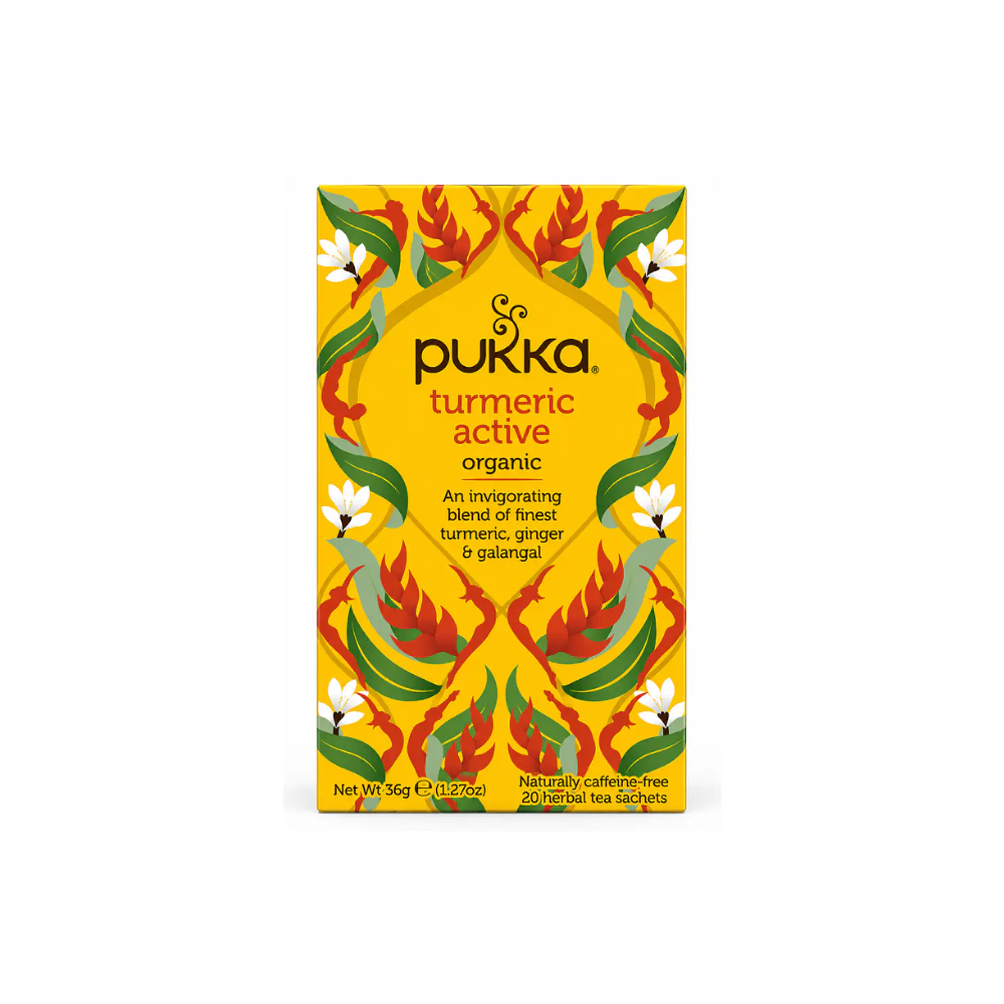 Te  turmeric active organic PUKKA 20 bolsas 1