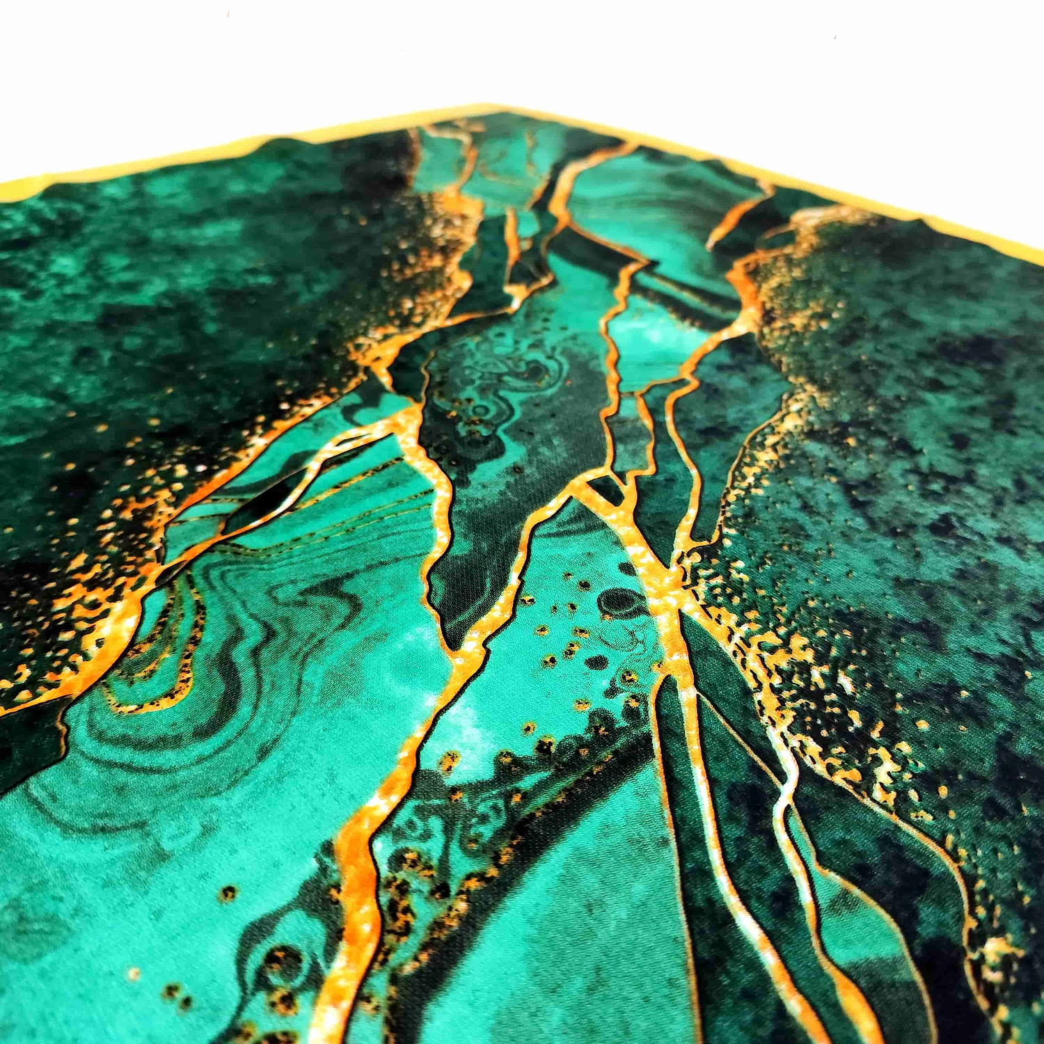 Pañoleta de Seda Mármol 70x70 – Buen Karma 5