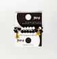 Set 2 Pulseras Amuleto Ying Yang – Equilibrio y Amor – Topacio Macramé - Miniatura 1