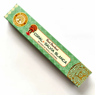 Incienso Natural Copal + Salvia Blanca - Hari Darshan