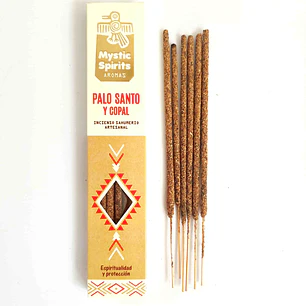Incienso Natural Palo Santo y Copal - Mystic Spirits 
