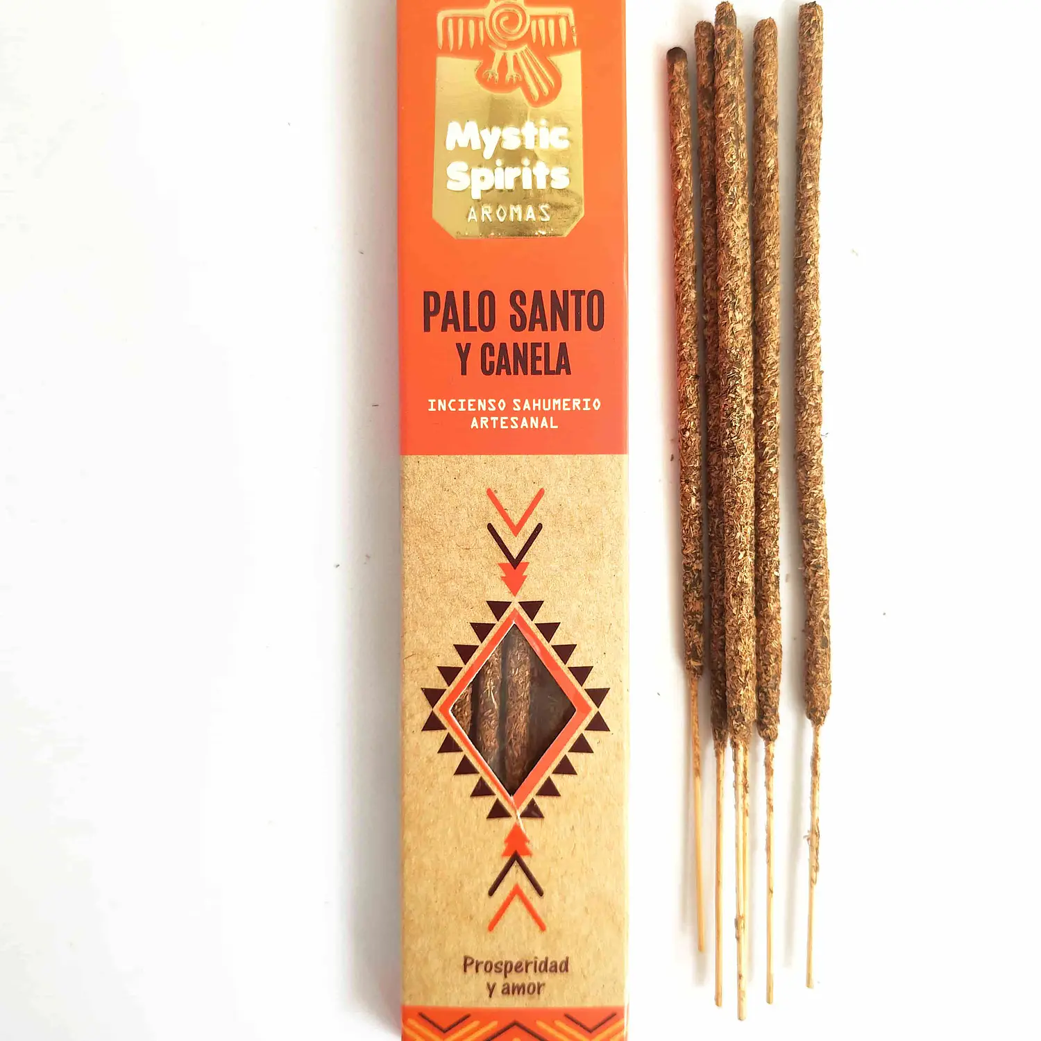 Incienso Natural Palo Santo y Canela - Mystic Spirits  1
